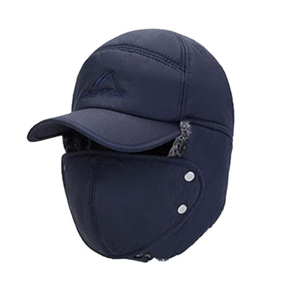 Stay Warm and Stylish This Winter with Our Thickened Artificial Fur Baseball Hat for Men and Women - Perfect for Cycling, Skiing, and Outdoor Adventures!
